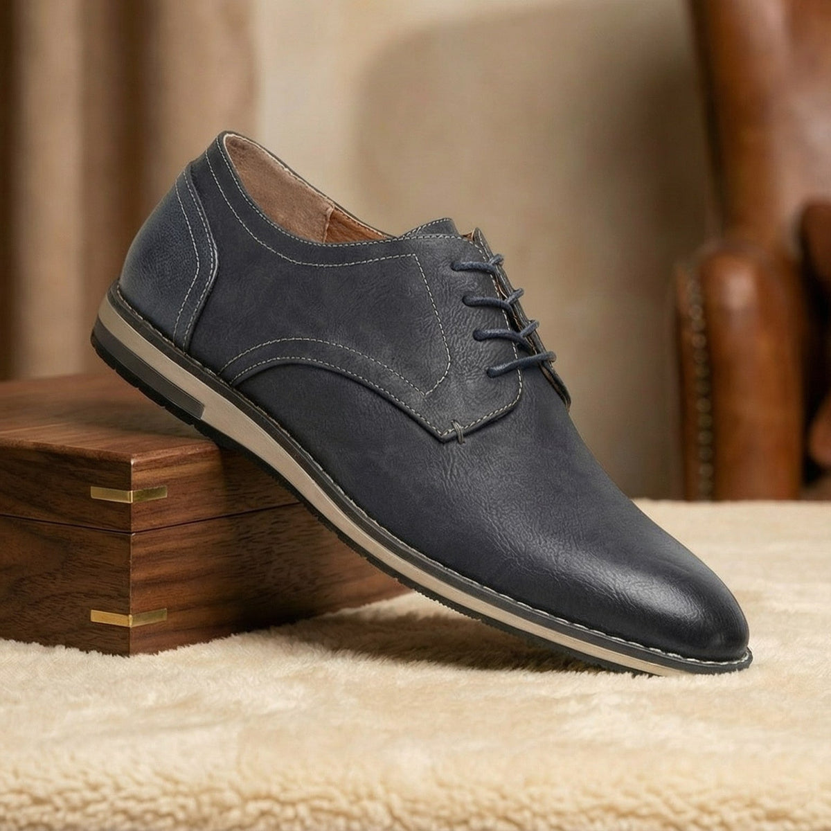 Alessandro Leather Derby Shoe
